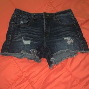 jean shorts